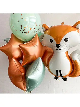 Wonderful fox helium bouquet  Balloonz   