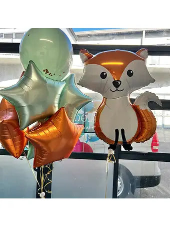 Wonderful fox helium bouquet  Balloonz   