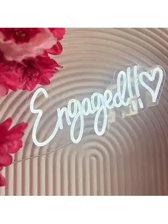 Engaged XS neon rental  Balloonz   