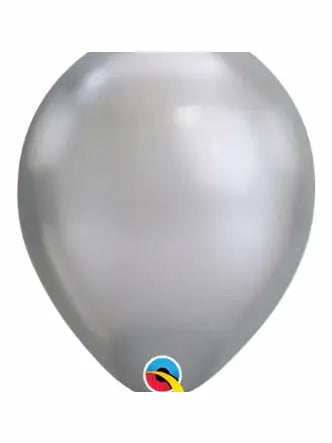 Chrome Silver BALLOON in Sizes - small, regular or large  Balloonz   