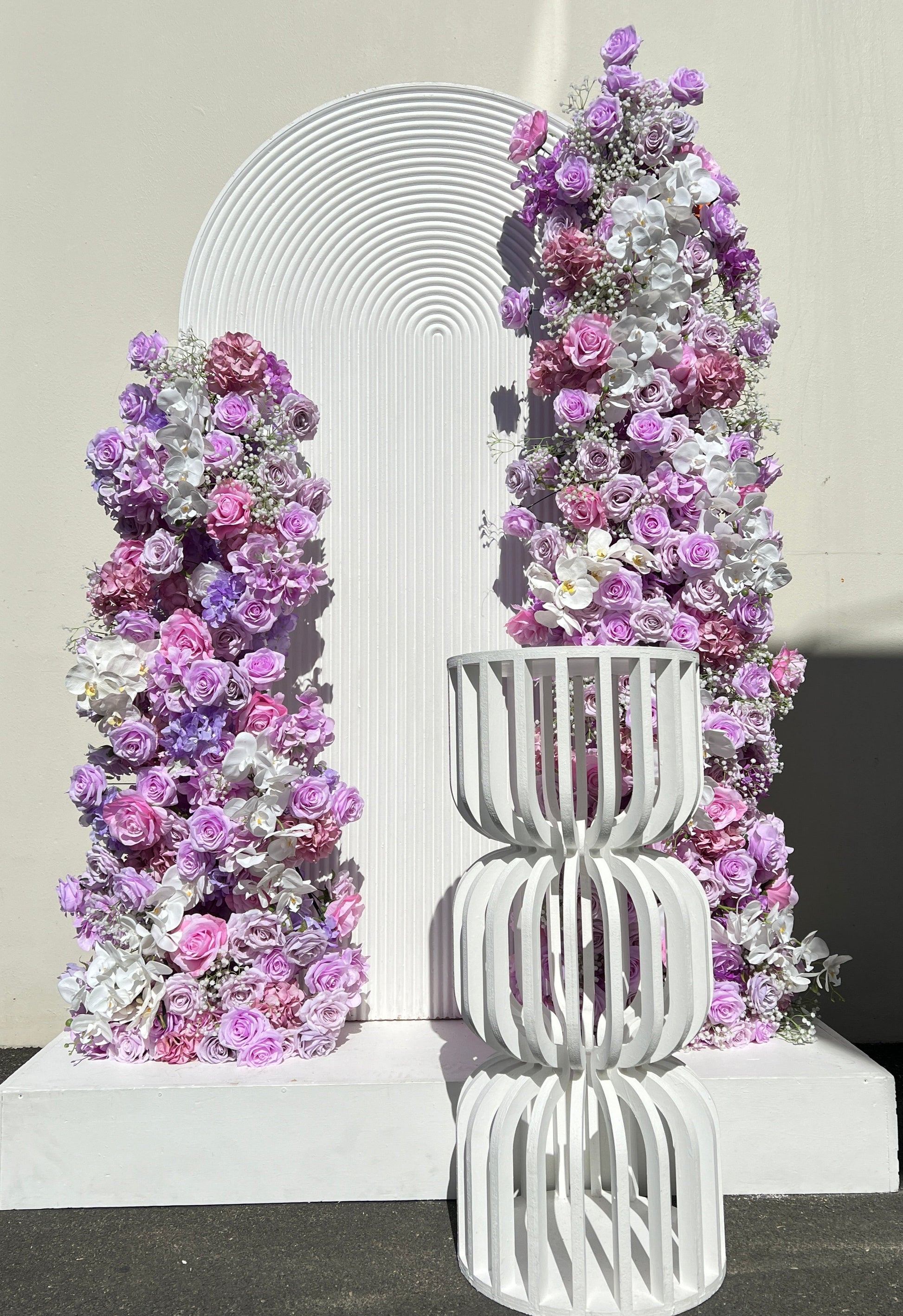 Purple Flower Arrangements 