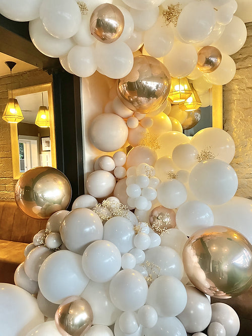 Custom balloon garland at your venue install 5m Balloon Balloonz   