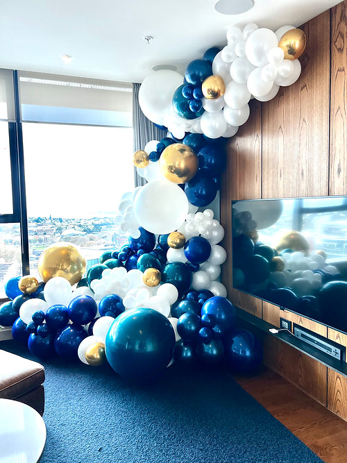 Custom balloon garland at your venue install 5m Balloon Balloonz   