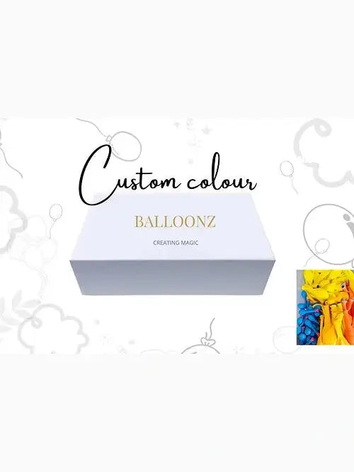 2.5 m Balloon garland DIY kit, pick -your colour combination  -UN-INFLATED Balloon kit Balloonz   