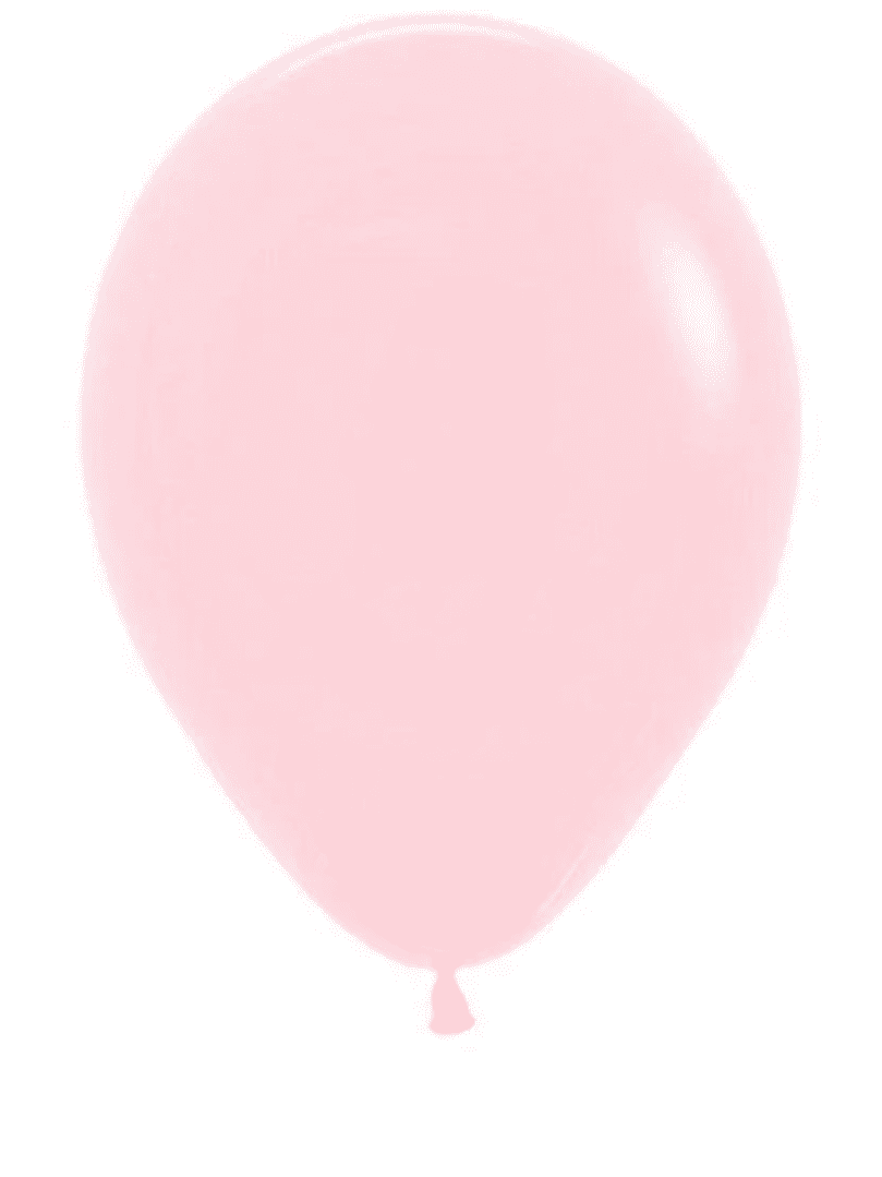 PASTEL MATTE PINK -  BALLOON in Sizes - small, regular or large Individual balloons Balloonz   
