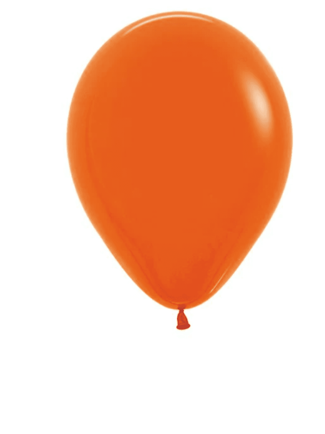 ORANGE -  BALLOON in Sizes - small, regular or large Individual balloons Balloonz   