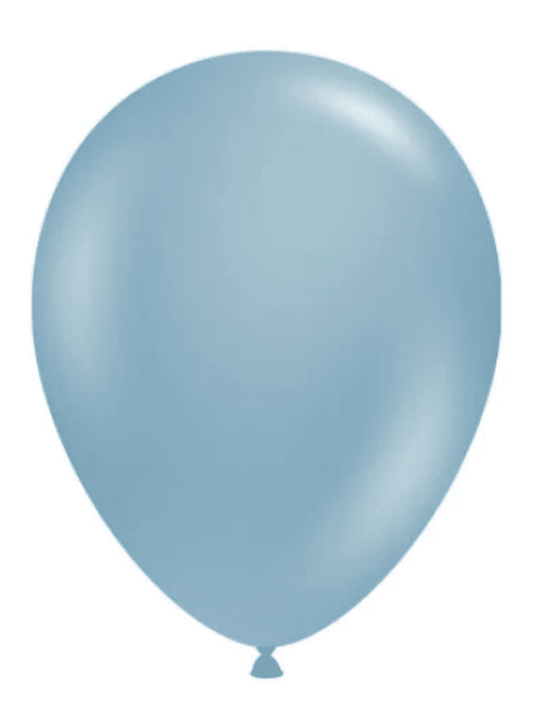 BLUE SLATE -  BALLOON in Sizes - small, regular or large Individual balloons Balloonz   