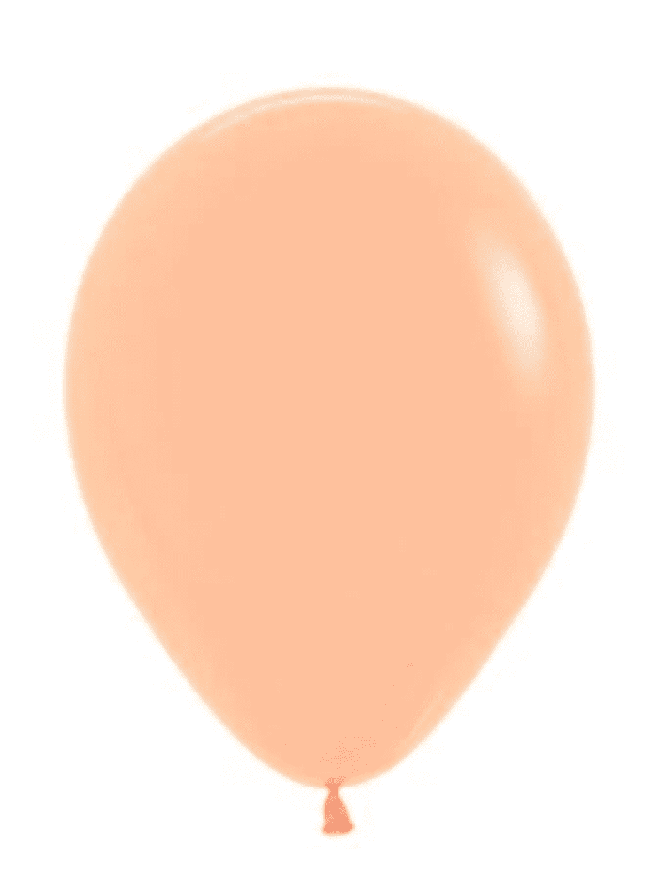 PEACH BLUSH -  BALLOON in Sizes - small, regular or large Individual balloons Balloonz   